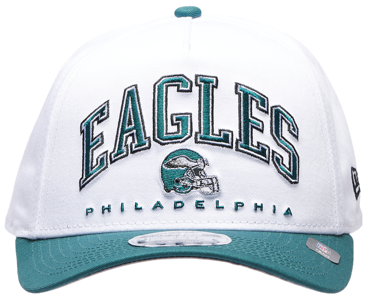 New Era Eagles 9Forty A-Frame 2T Arch Cap Image 2 of 5. Tap to open photo gallery.