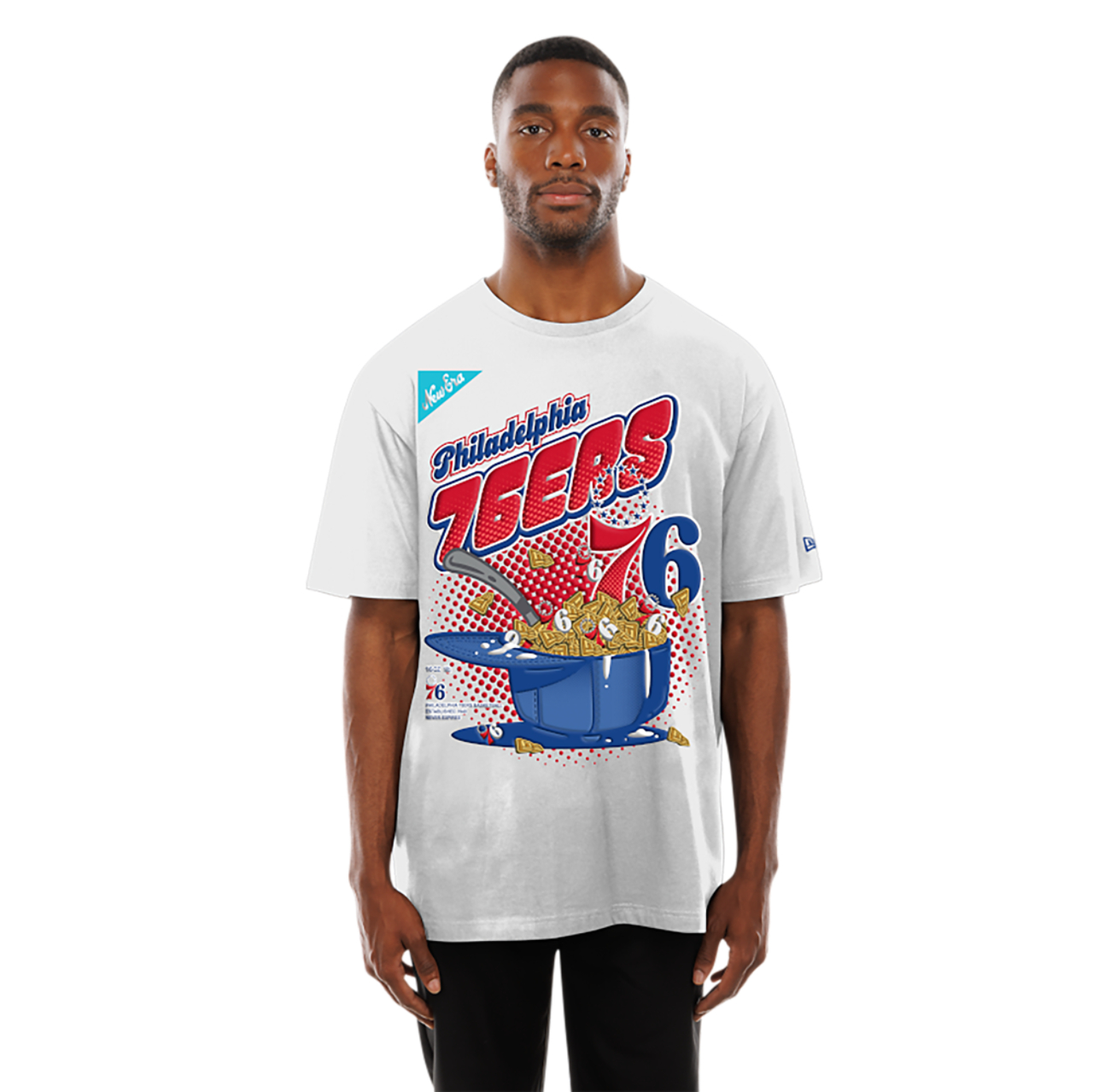 New Era 76ers 2775 Short Sleeve T-Shirt - Men's | Foot Locker