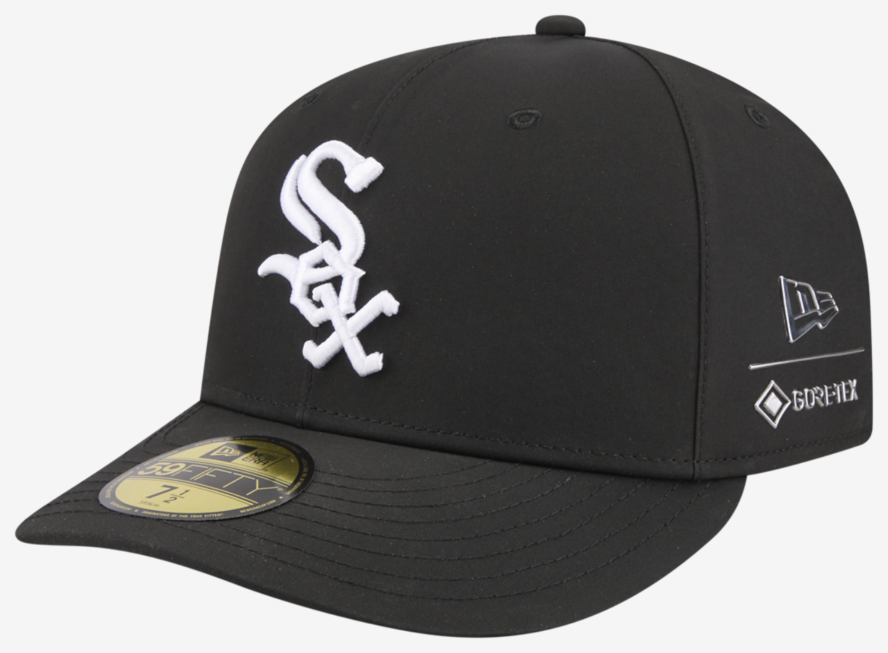 New Era White Sox Gortex 59Fifty Fitted Cap Image 1 of 7. Tap to open photo gallery.