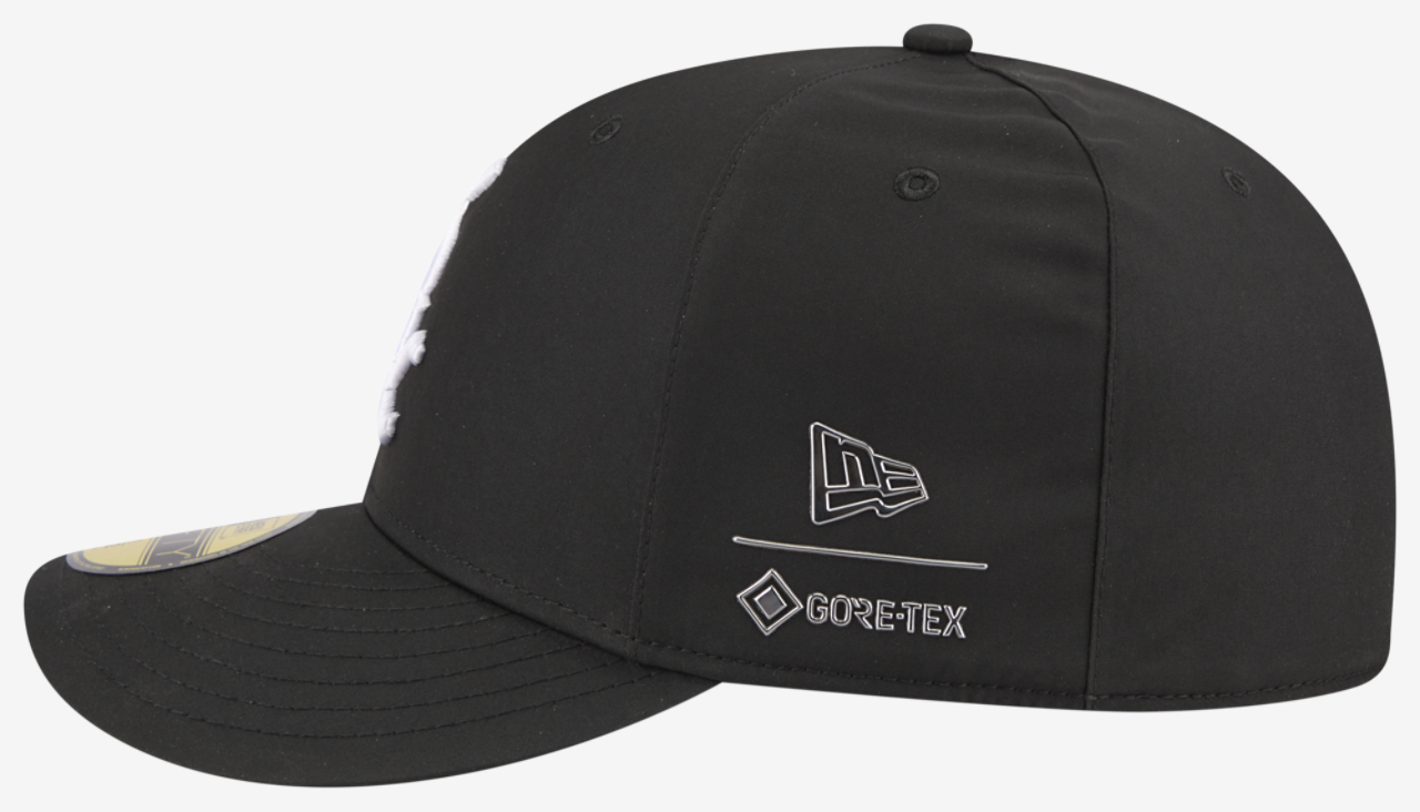 New Era White Sox Gortex 59Fifty Fitted Cap Image 6 of 7. Tap to open photo gallery.