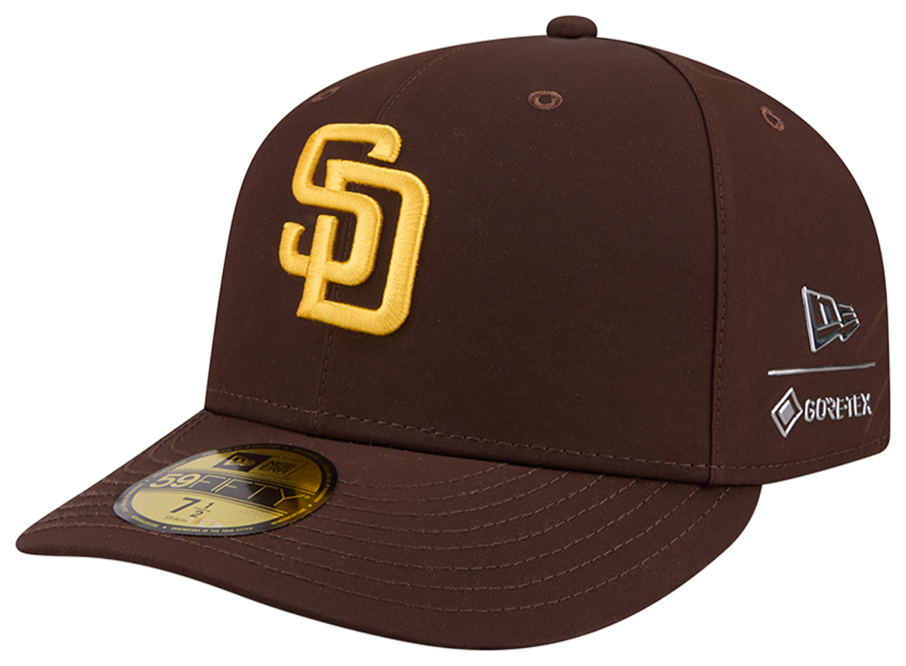New Era Padres Gortex 59Fifty Fitted Cap Image 1 of 7. Tap to open photo gallery.