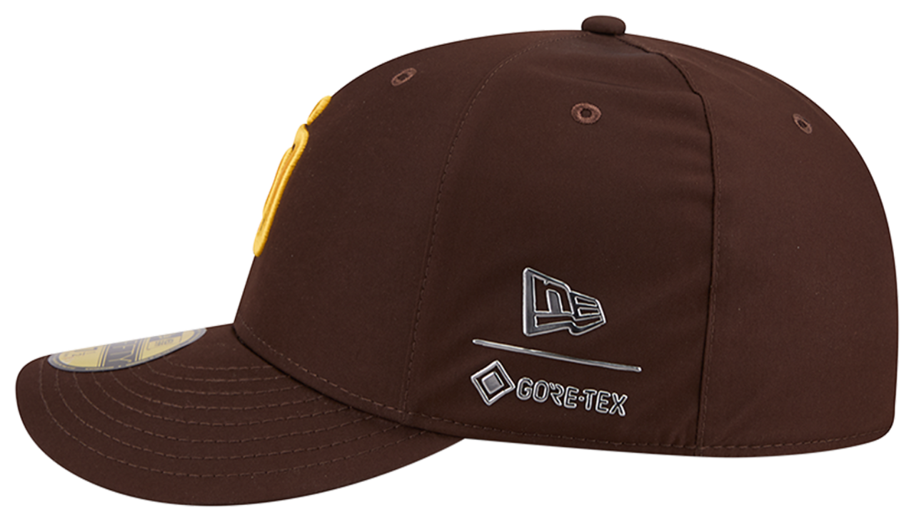 New Era Padres Gortex 59Fifty Fitted Cap Image 4 of 7. Tap to open photo gallery.