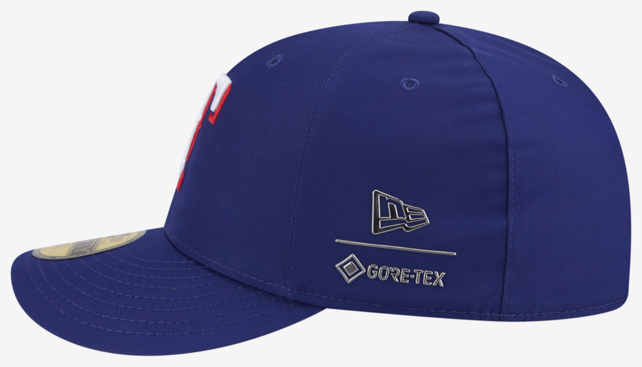 New Era Rangers Gortex 59Fifty Fitted Cap Image 6 of 7. Tap to open photo gallery.