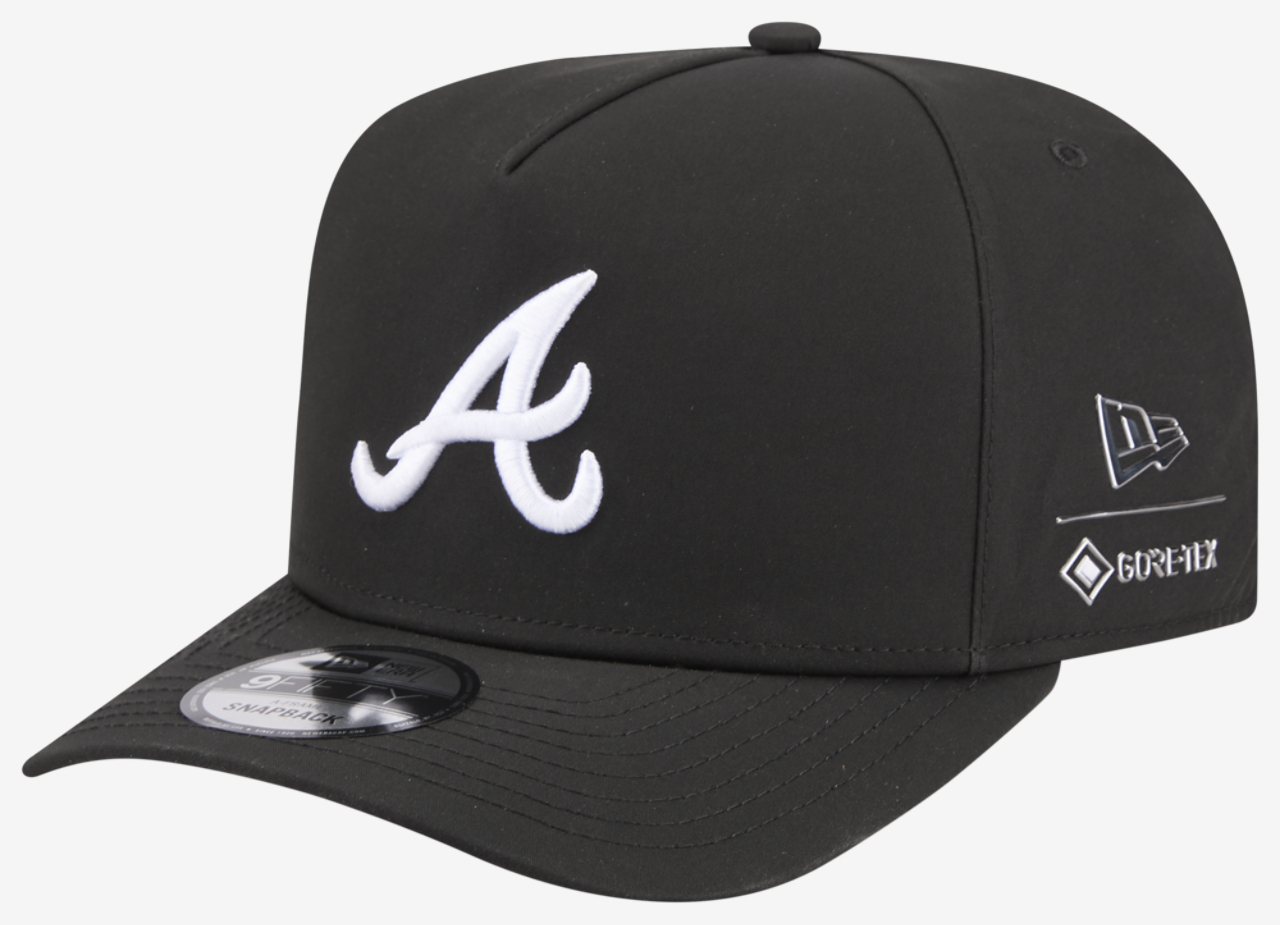 New Era Braves Gortex 9Fifty A-Frame Cap Image 1 of 7. Tap to open photo gallery.