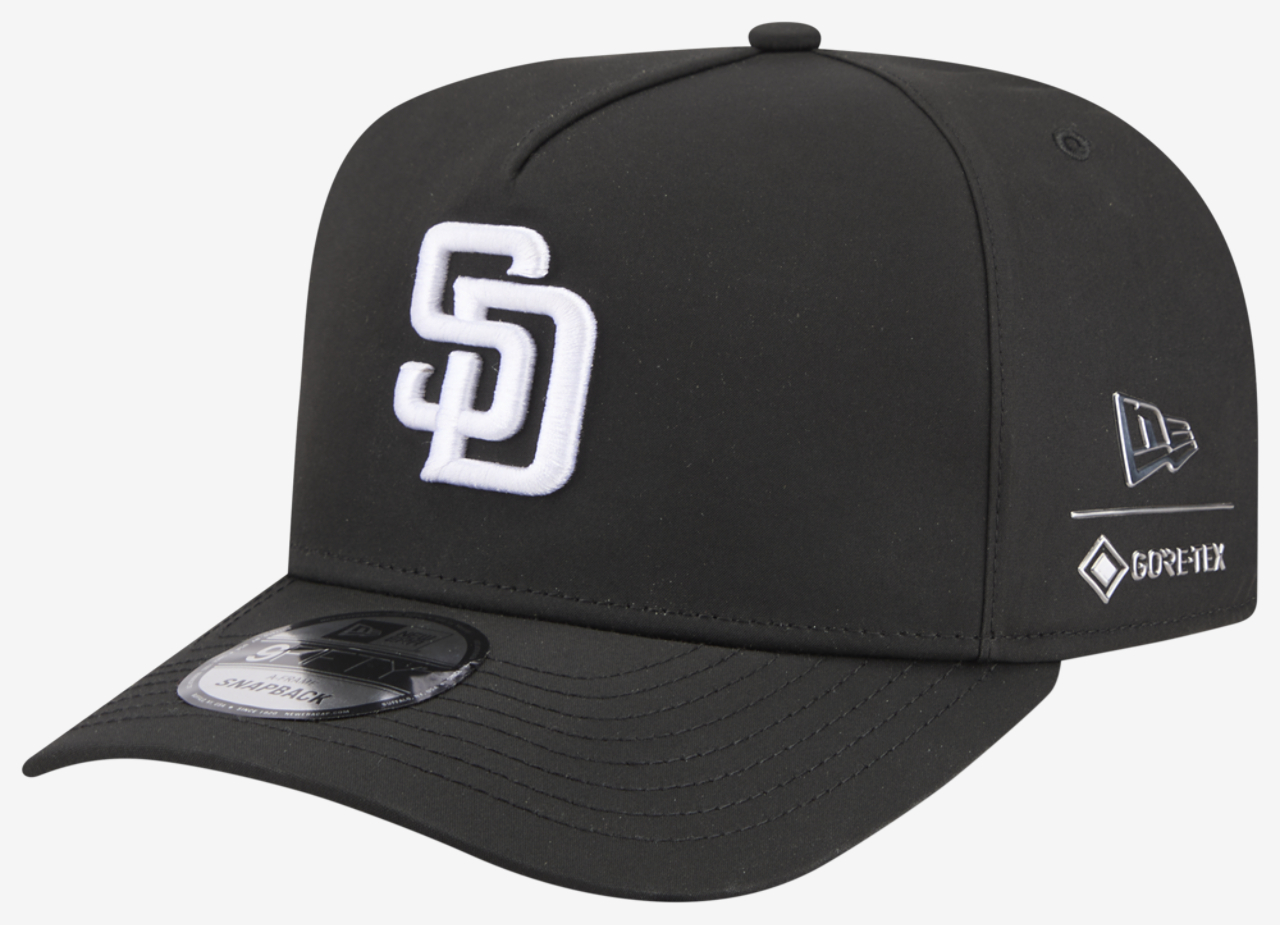New Era Padres Gortex 9Fifty A-Frame Cap Image 1 of 7. Tap to open photo gallery.