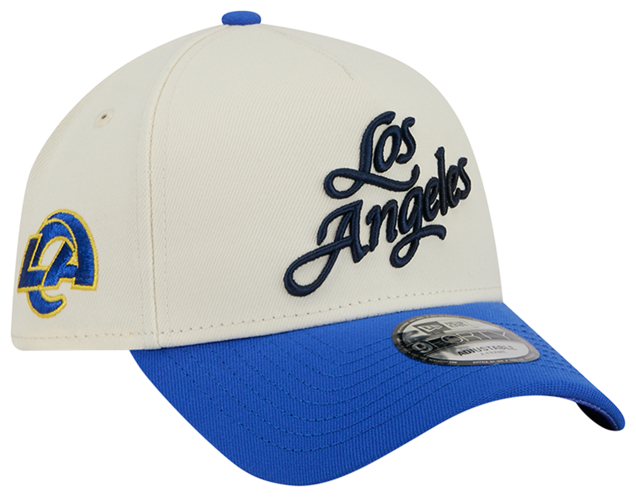 New Era Rams Rival 25 9FORTY A-Frame Image 3 of 6. Tap to open photo gallery.