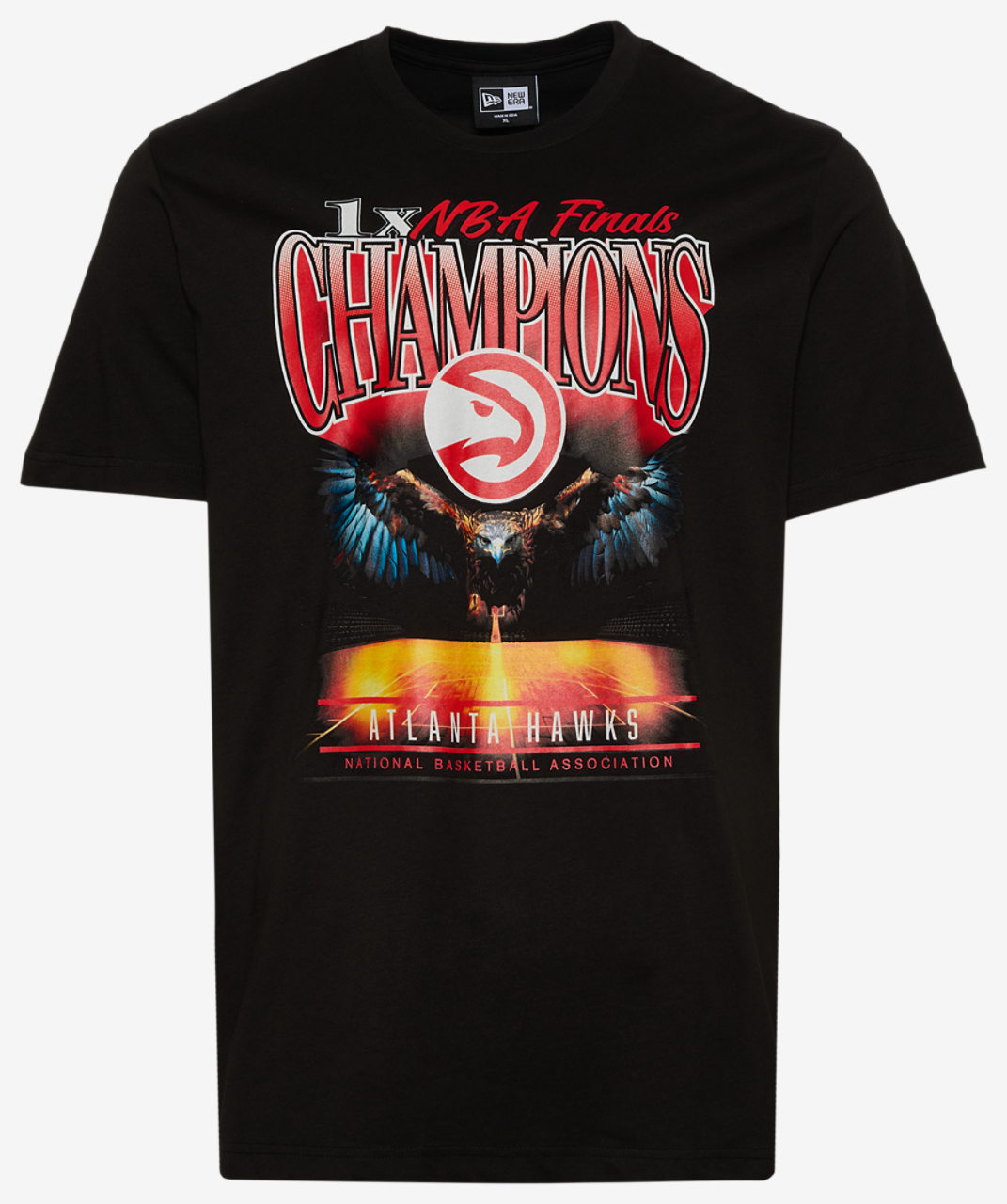 New Era Hawks Ovrsize T-Shirt Image 1 of 2. Tap to open photo gallery.