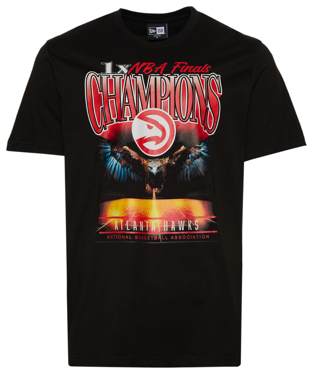 New Era Hawks Ovrsize T-Shirt Image 1 of 2. Tap to open photo gallery.