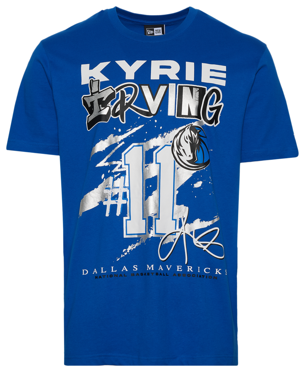New Era Mavericks Kyrie Irving Oversize T-Shirt Image 1 of 2. Tap to open photo gallery.