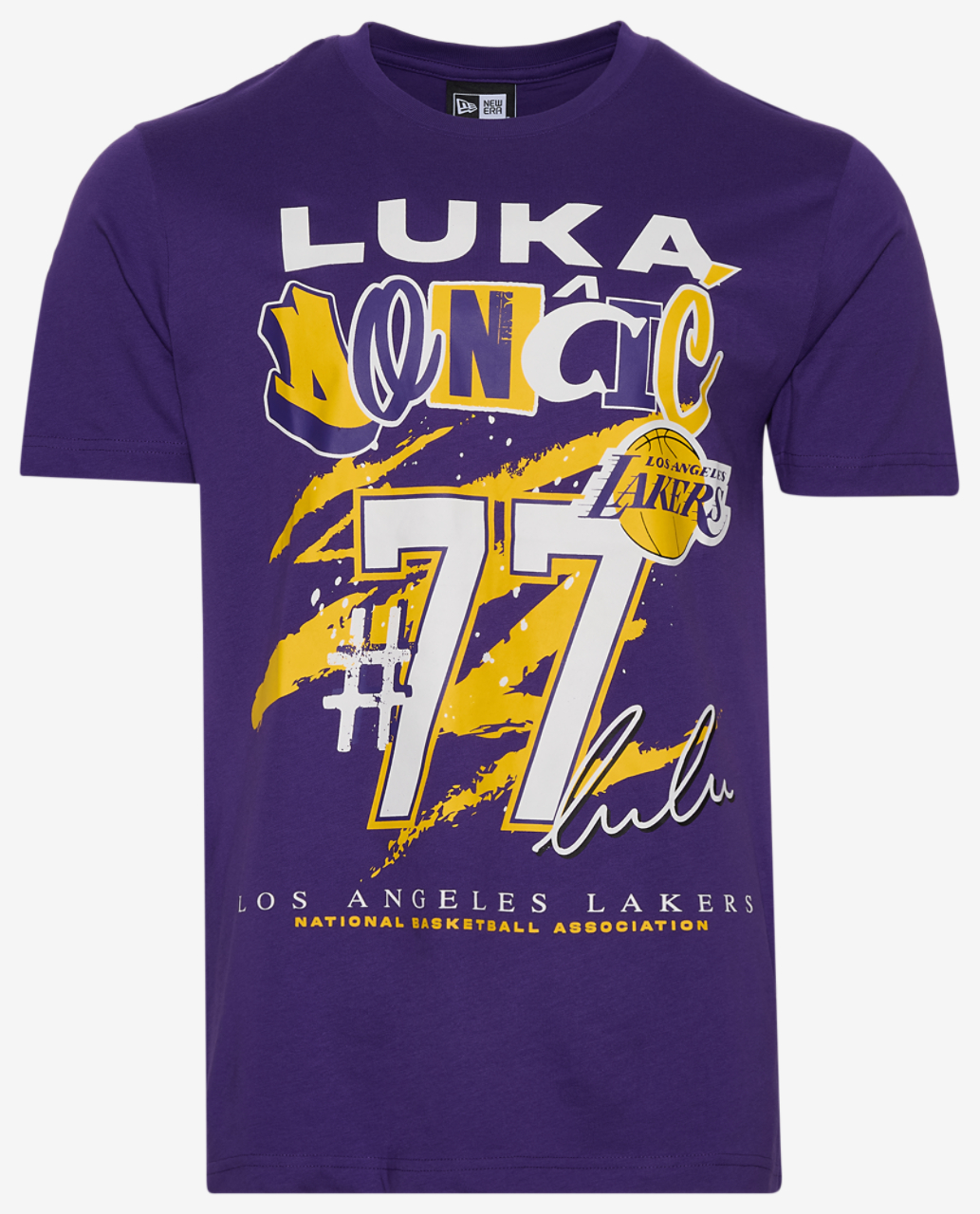 New Era Mavericks Luka Doncic Oversize T-Shirt Image 1 of 2. Tap to open photo gallery.