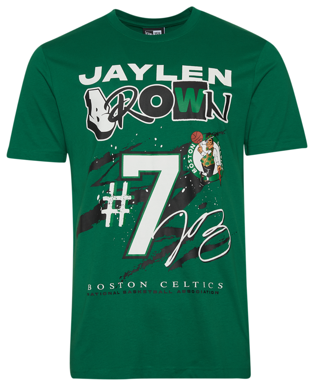 New Era Celtics Jalen Brown Overzie Tshirt Image 1 of 2. Tap to open photo gallery.