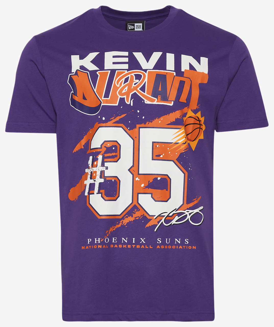New Era Suns Kevin Durant Oversize T-Shirt Image 1 of 2. Tap to open photo gallery.