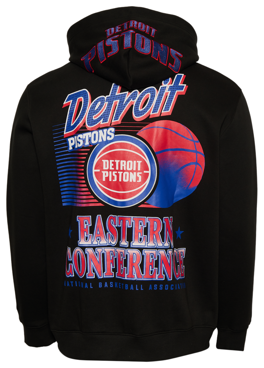 New Era Pistons Pullover Hoodie Image 2 of 3. Tap to open photo gallery.