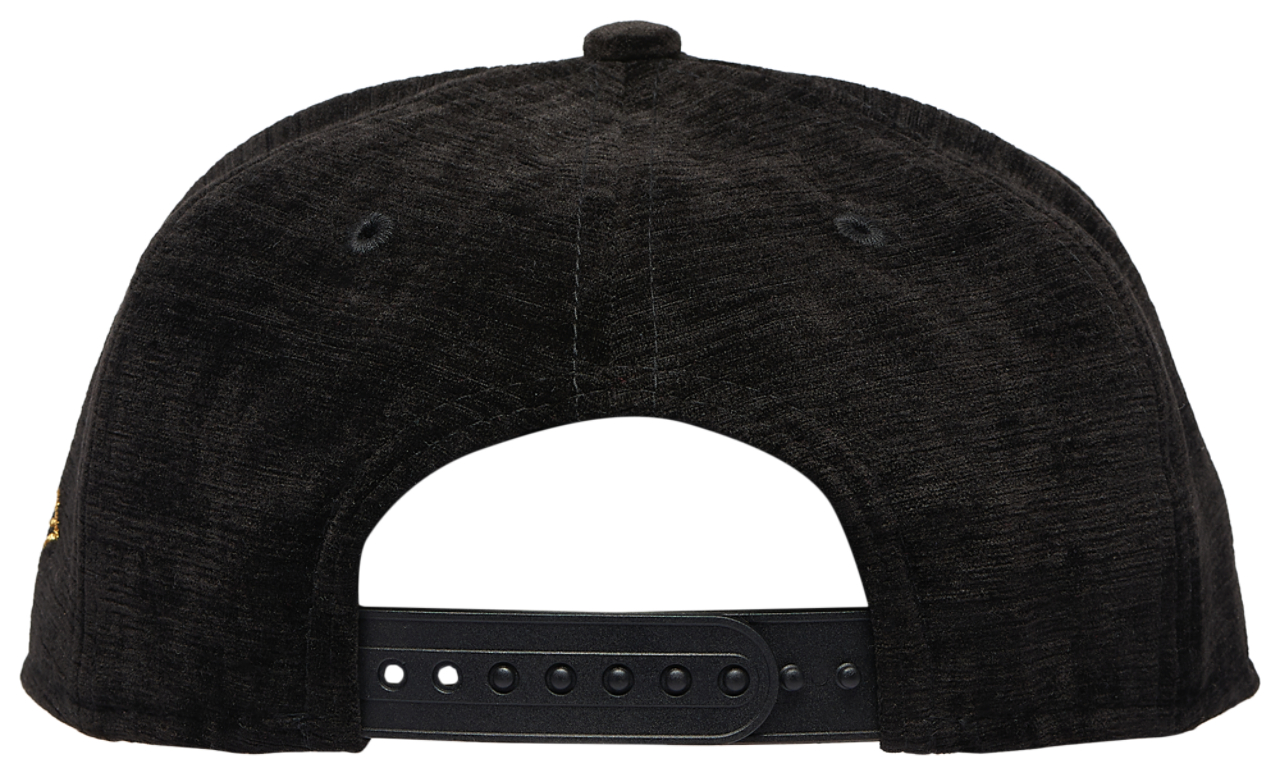 New Era Knicks 940 A Frame Velvet Script Cap Image 4 of 5. Tap to open photo gallery.
