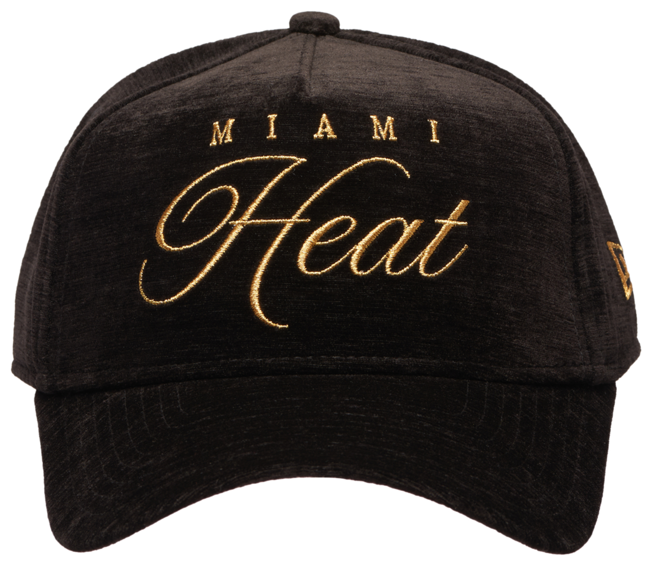 New Era Heat 940 A Frame Velvet Script Cap Image 2 of 5. Tap to open photo gallery.