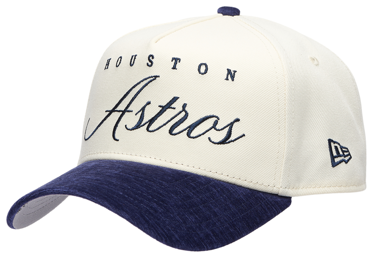 New Era Astros 2 Tone Velvet Script Cap Image 1 of 5. Tap to open photo gallery.