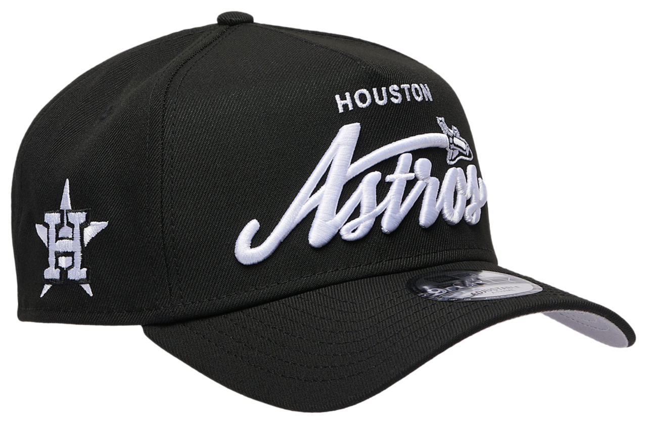 New Era Astros 940 A Frame Local Play Cap Image 3 of 5. Tap to open photo gallery.