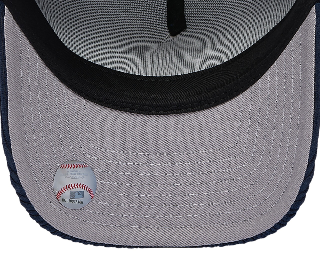 New Era Astros 940 A Frame Chenille Pop Cap Image 5 of 5. Tap to open photo gallery.