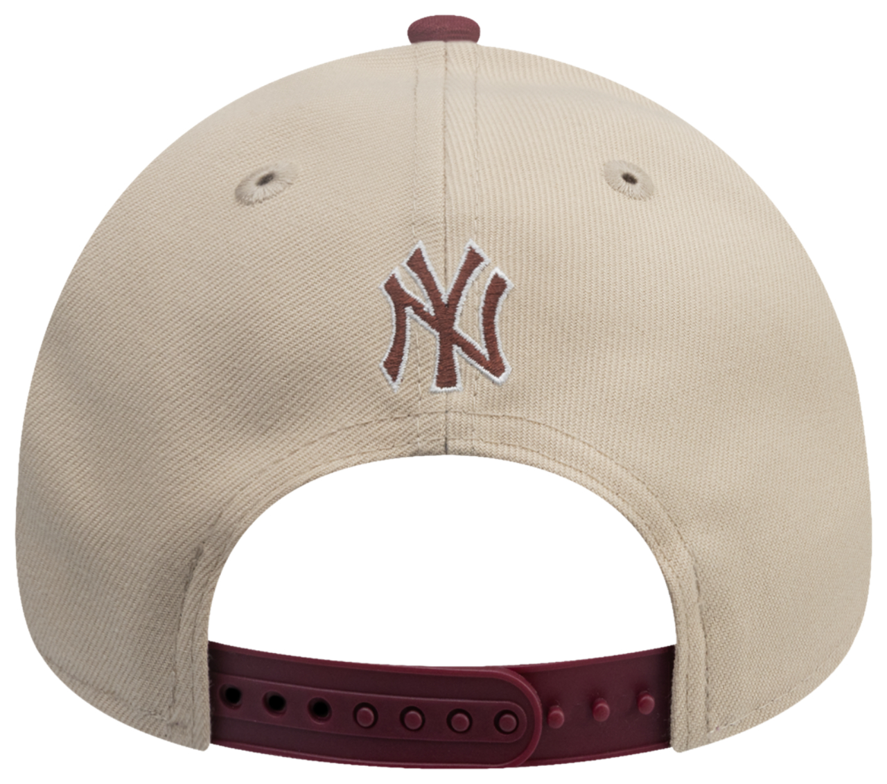 New Era Braves 940 A Frame Chenille Pop Cap Image 4 of 5. Tap to open photo gallery.