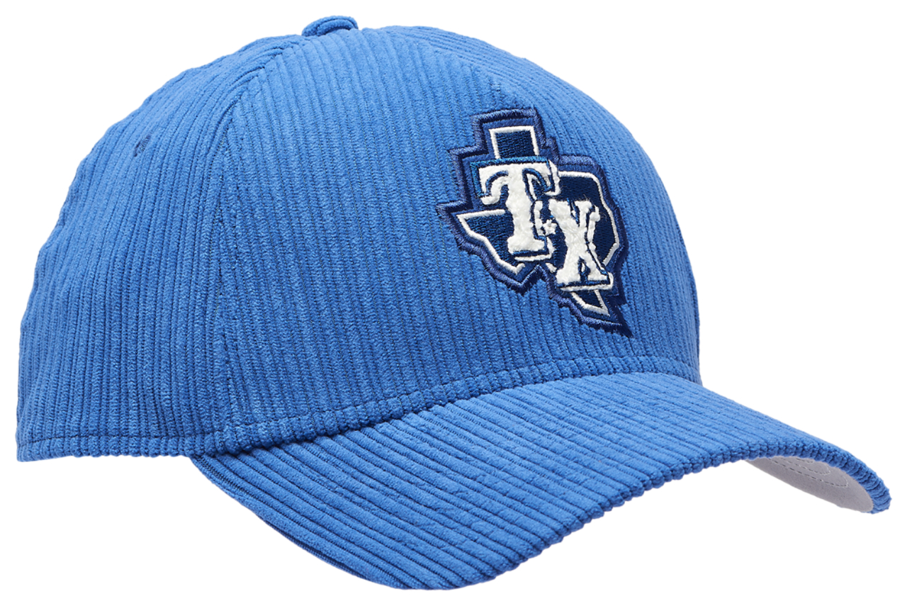 New Era Rangers 940 A Frame Chenille Pop Cap Image 3 of 5. Tap to open photo gallery.