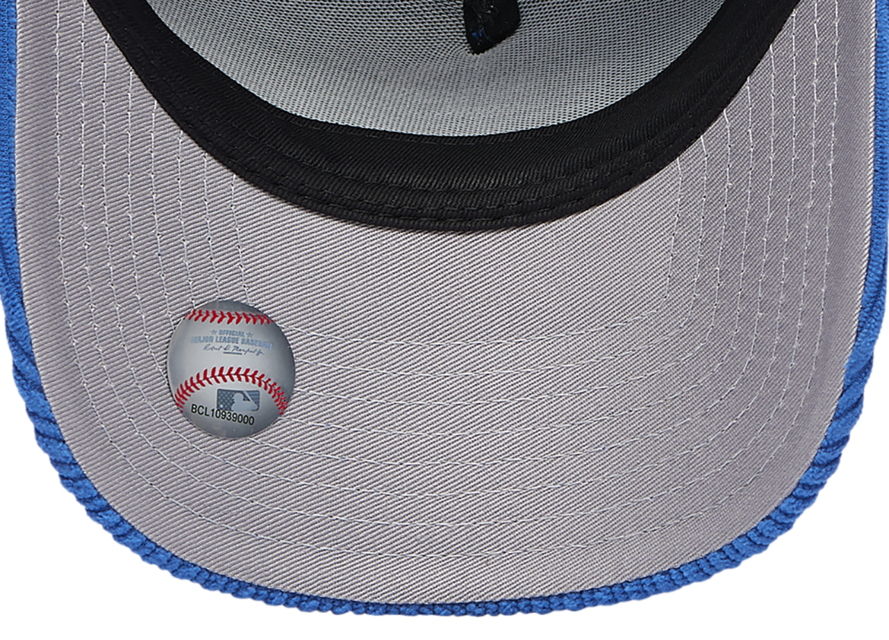 New Era Rangers 940 A Frame Chenille Pop Cap Image 5 of 5. Tap to open photo gallery.