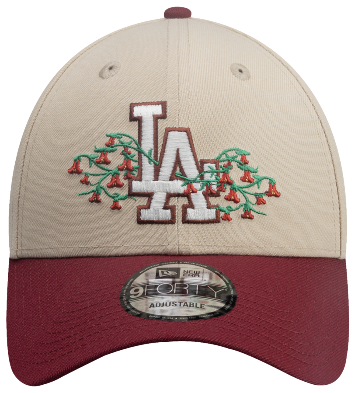 New Era Dodgers 9Forty City Element Chile Cap Image 2 of 5. Tap to open photo gallery.