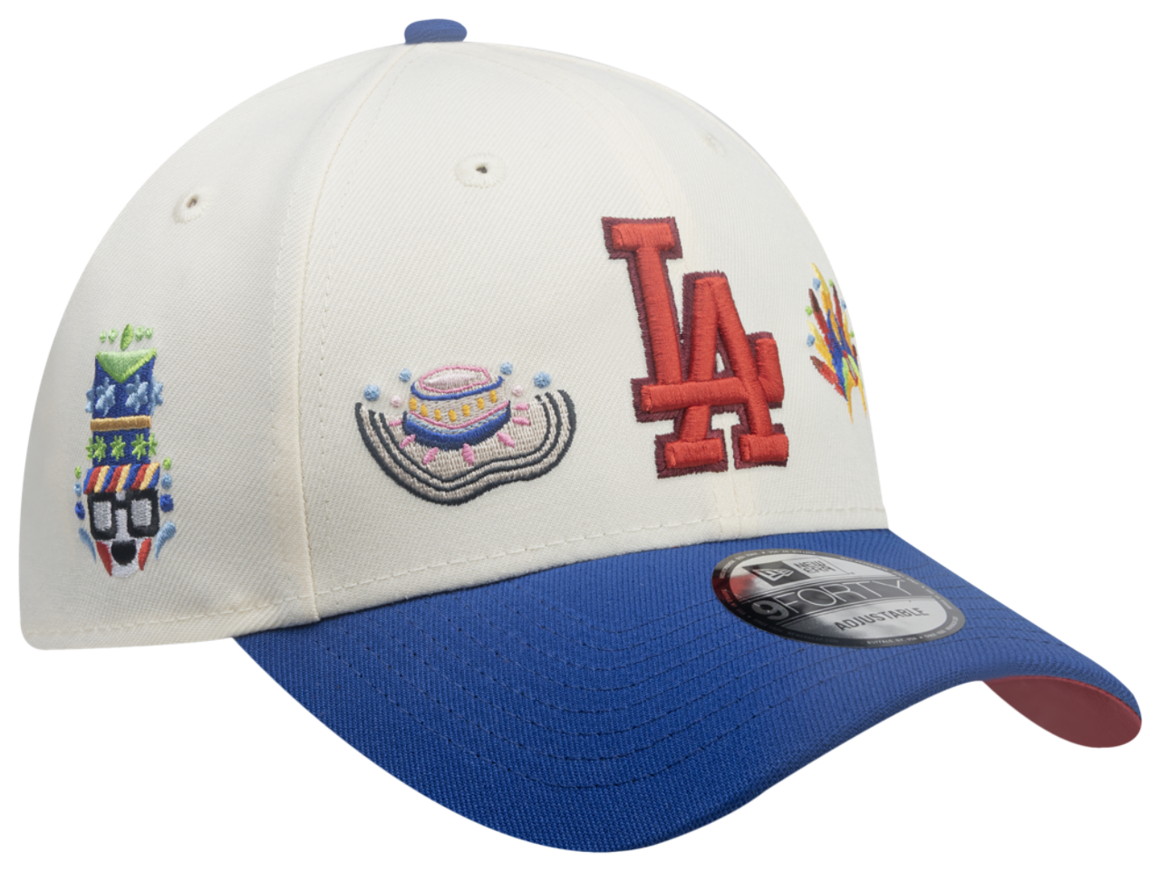 New Era Dodgers 9Forty City Element Colombia Cap Image 3 of 5. Tap to open photo gallery.