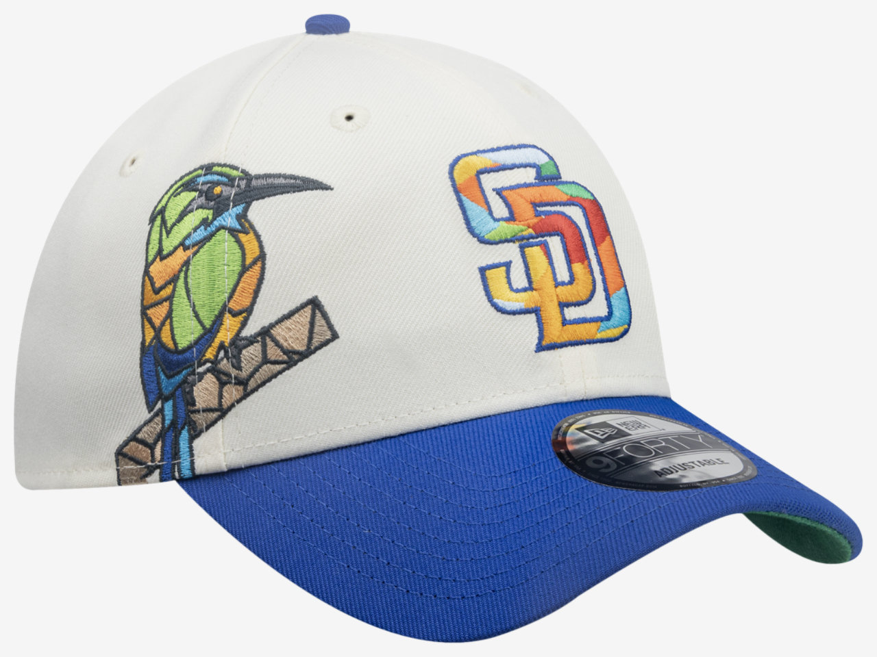 New Era Padres 9Forty City Element El Salvador Cap Image 3 of 5. Tap to open photo gallery.