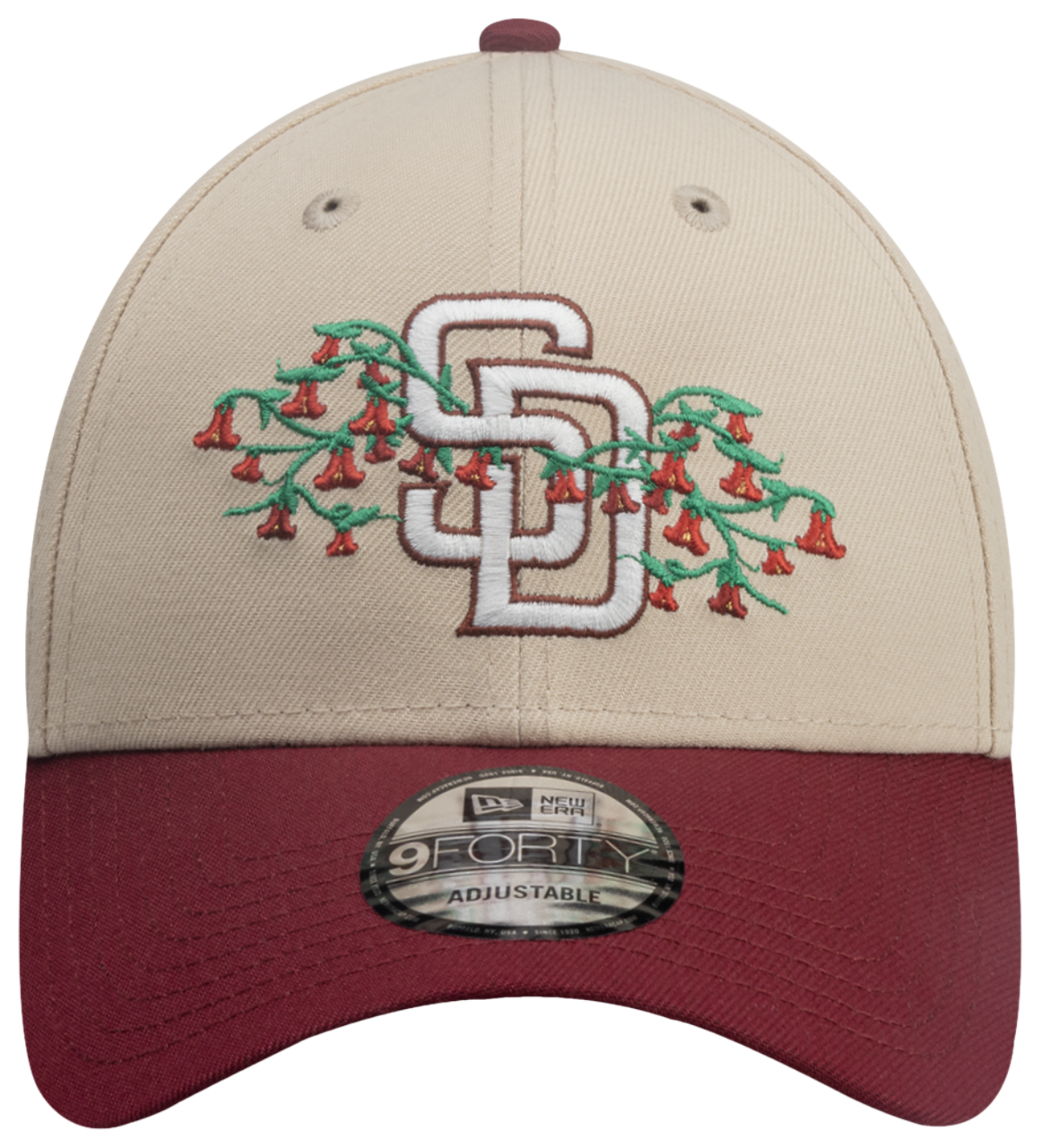 New Era Padres 9Forty City Element Chile Cap Image 2 of 5. Tap to open photo gallery.