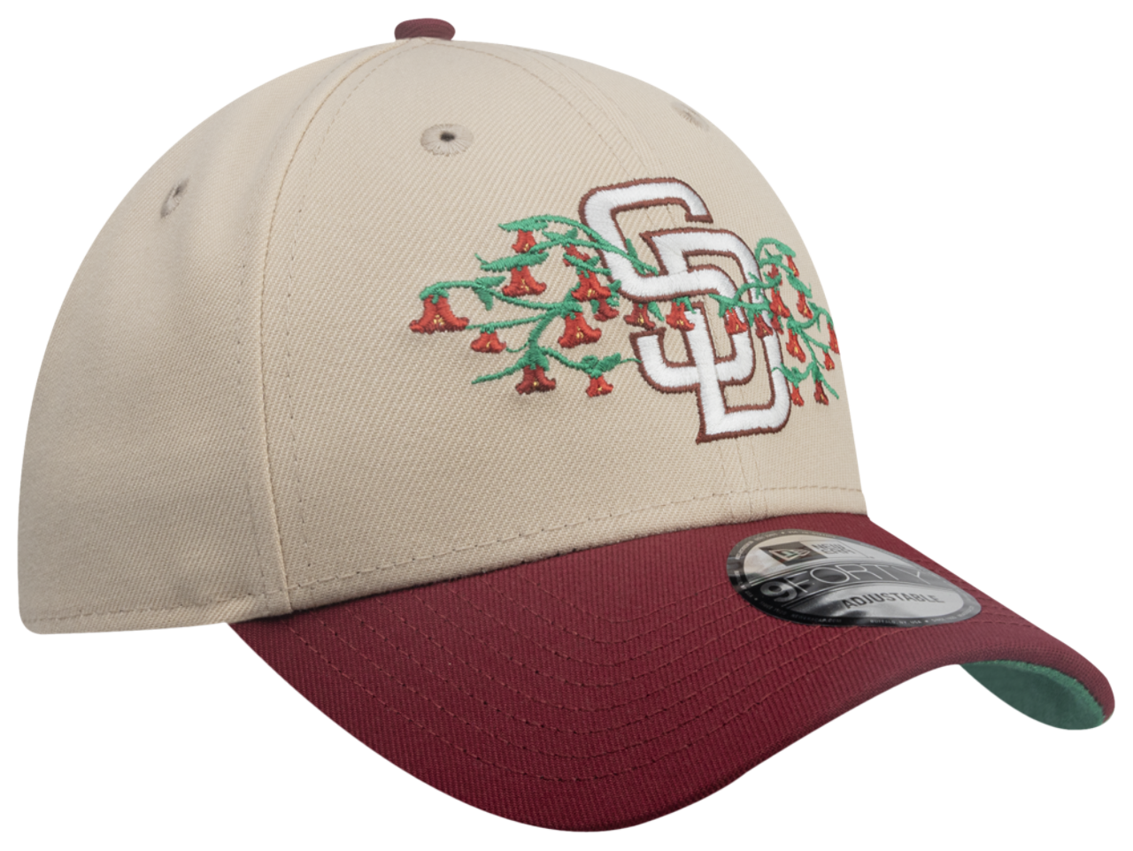 New Era Padres 9Forty City Element Chile Cap Image 3 of 5. Tap to open photo gallery.