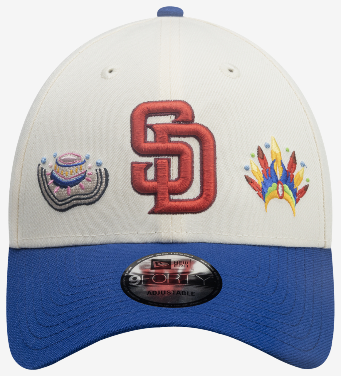 New Era Padres 9Forty City Element Colombia Cap Image 2 of 5. Tap to open photo gallery.