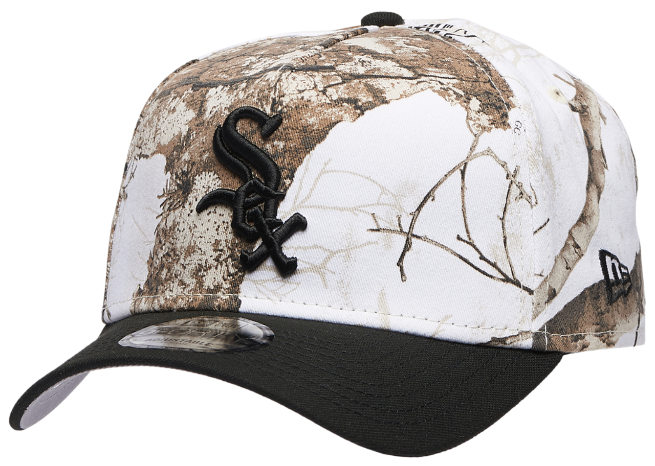 New Era White Sox 9FORTY A-Frame Snow Realtree Cap Image 1 of 5. Tap to open photo gallery.