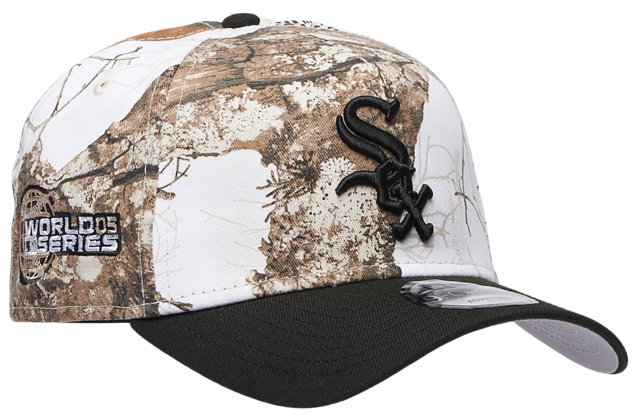 New Era White Sox 9FORTY A-Frame Snow Realtree Cap Image 3 of 5. Tap to open photo gallery.