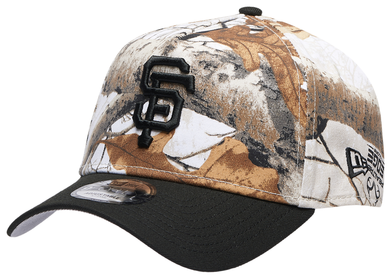 New Era Giants 9FORTY A-Frame Snow Realtree Cap Image 1 of 5. Tap to open photo gallery.