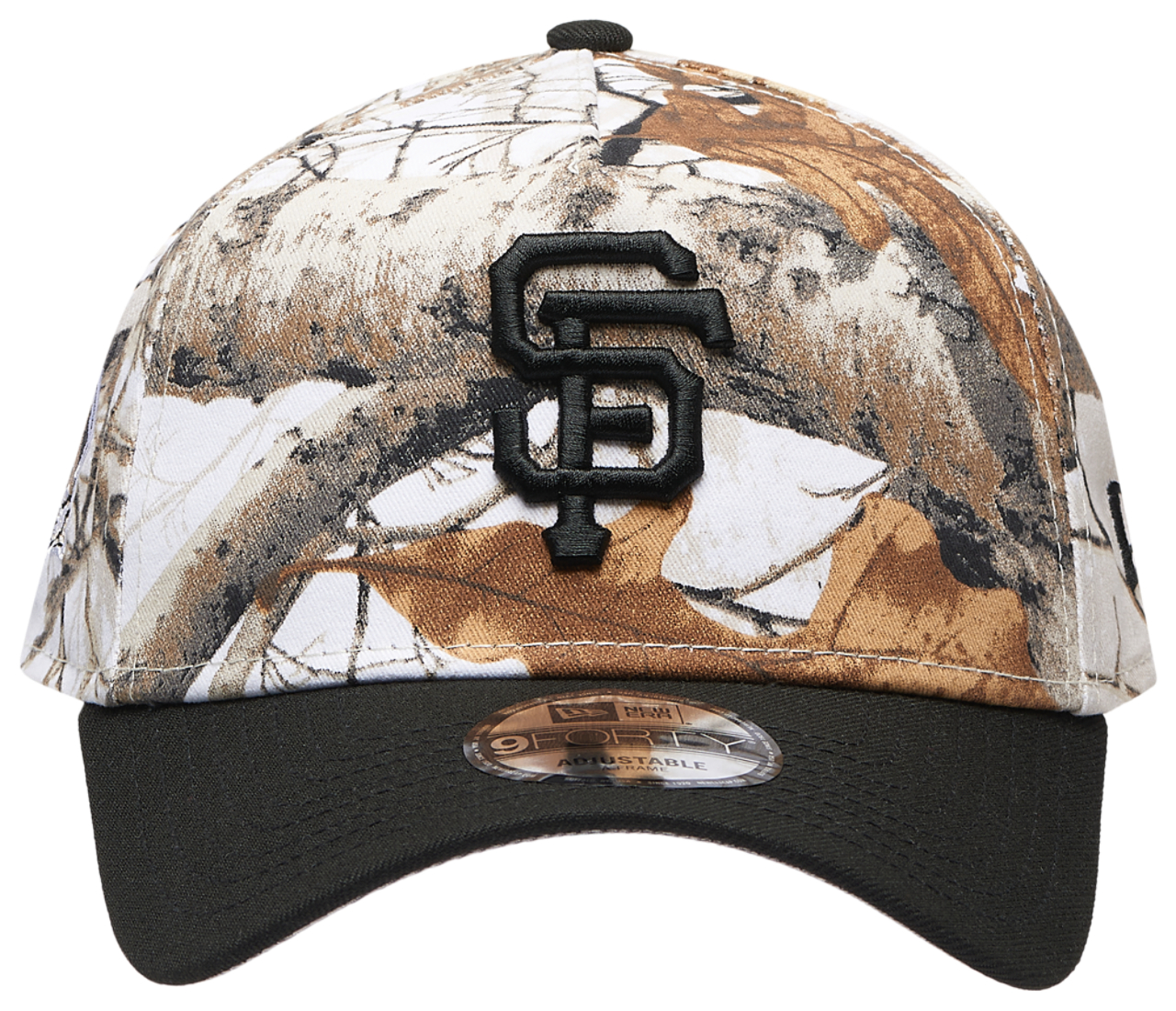 New Era Giants 9FORTY A-Frame Snow Realtree Cap Image 2 of 5. Tap to open photo gallery.