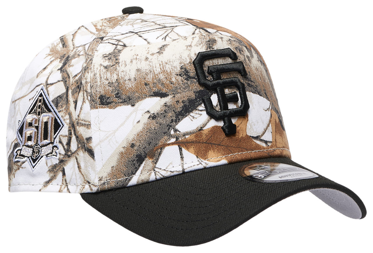 New Era Giants 9FORTY A-Frame Snow Realtree Cap Image 3 of 5. Tap to open photo gallery.