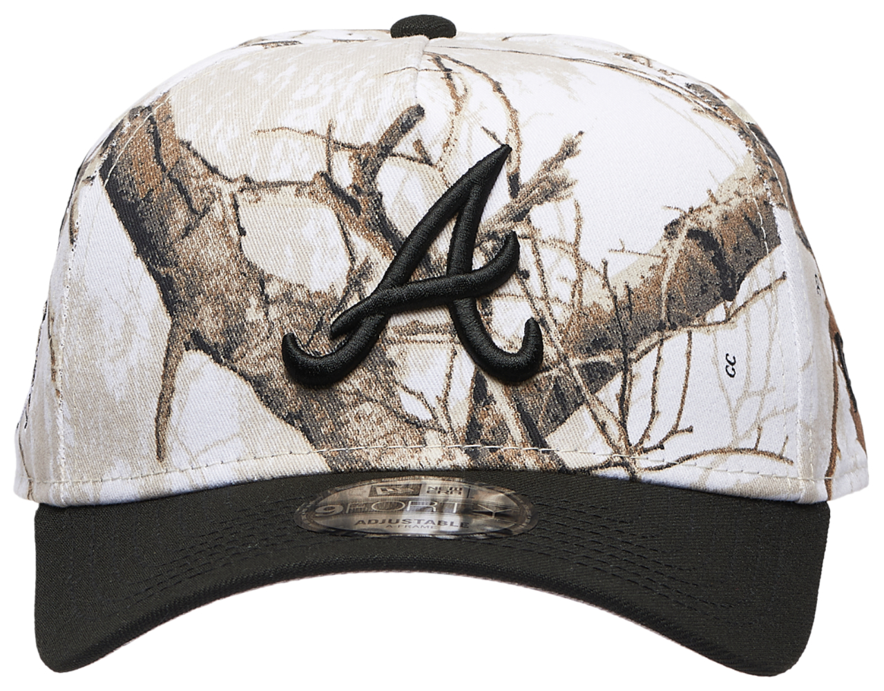 New Era Braves 9FORTY A-Frame Snow Realtree Cap Image 2 of 5. Tap to open photo gallery.