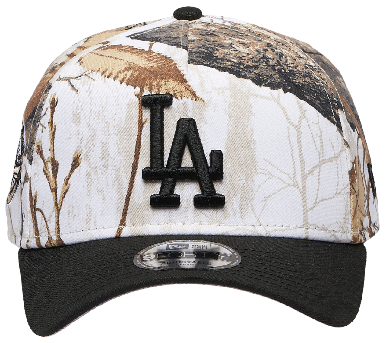 New Era Dodgers 9FORTY A-Frame Snow Realtree Cap Image 2 of 5. Tap to open photo gallery.