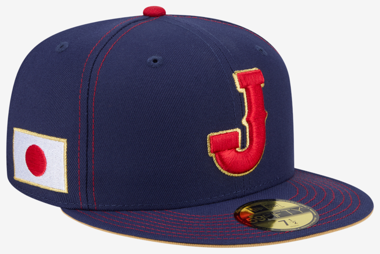 New Era Japan 59FIFTY World Baseball Classic '26 Cap Image 3 of 7. Tap to open photo gallery.