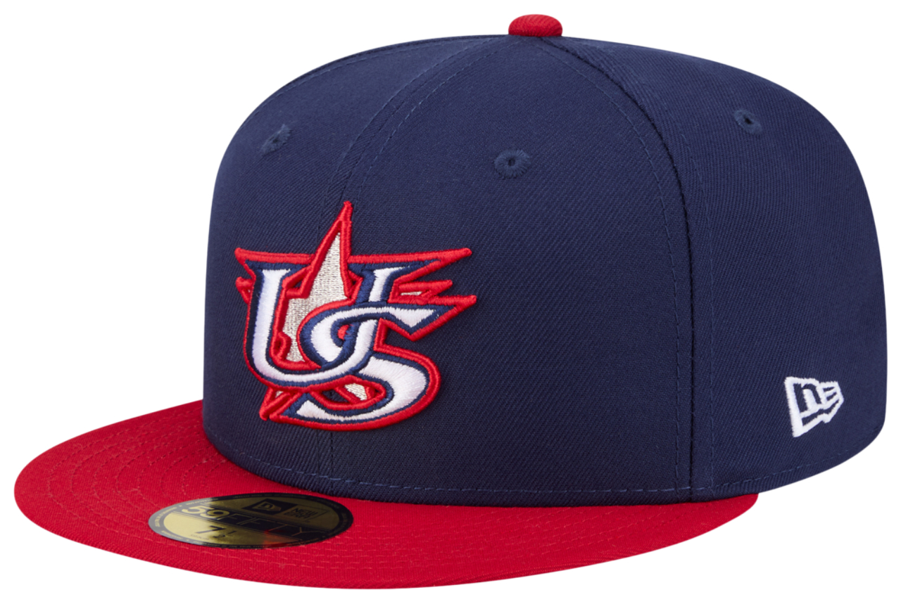 New Era USA 59FIFTY World Baseball Classic '26 Cap Image 1 of 7. Tap to open photo gallery.