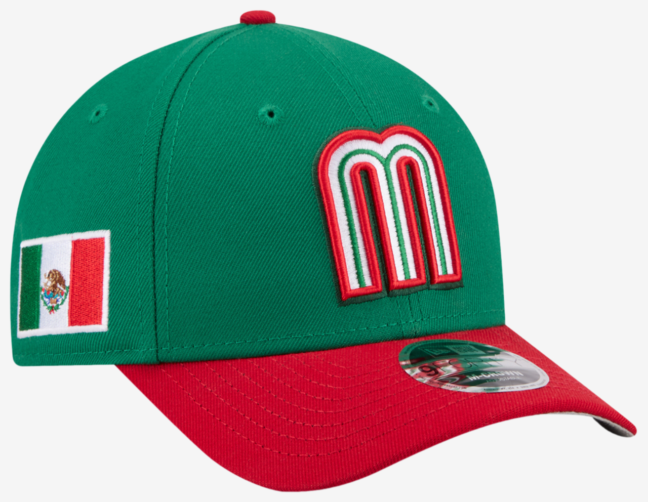 New Era Mexico 940MC World Baseball Classic '26 Cap Image 3 of 7. Tap to open photo gallery.