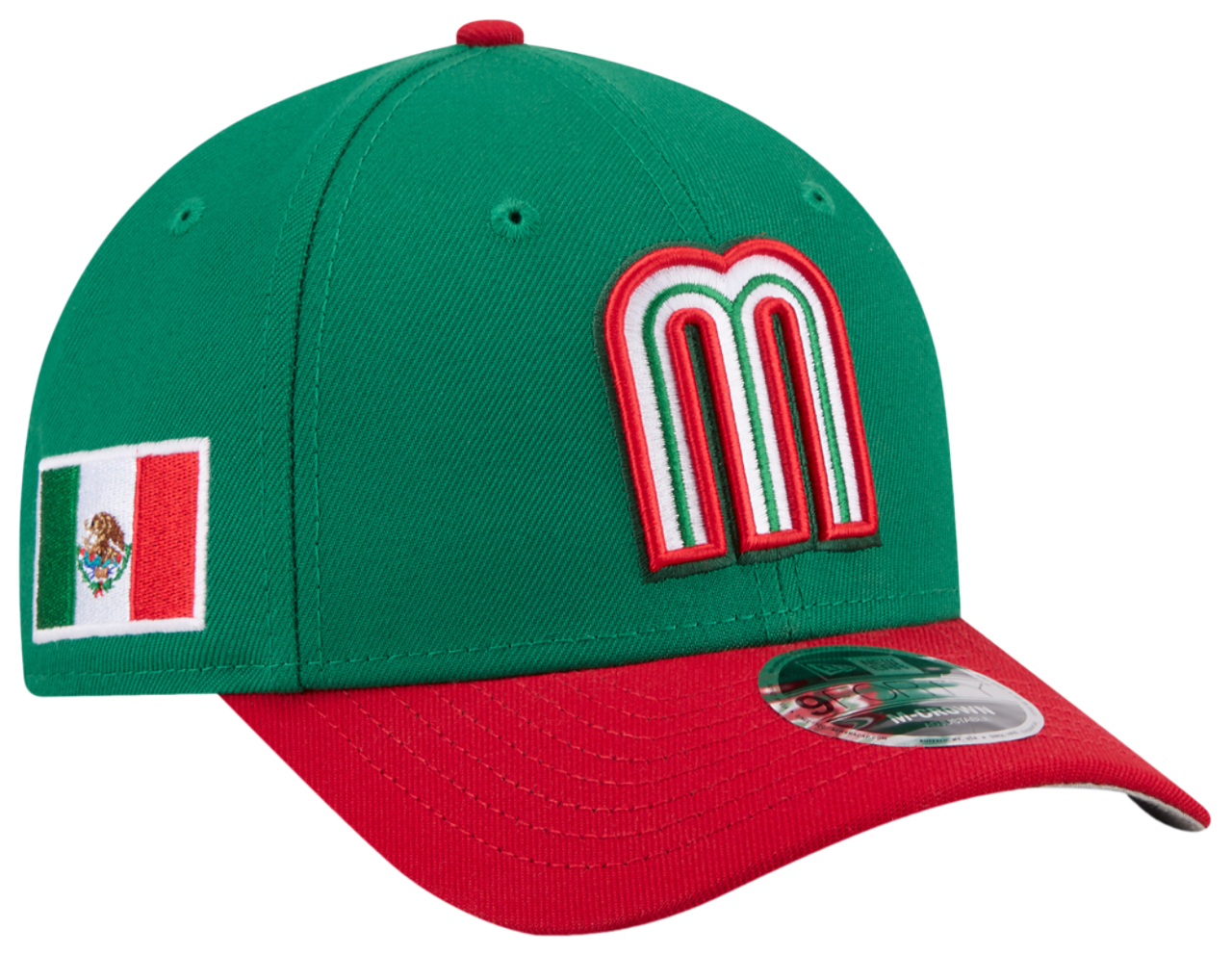 New Era Mexico 940MC World Baseball Classic '26 Cap Image 3 of 7. Tap to open photo gallery.