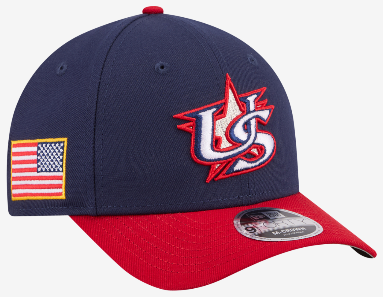 New Era USA 940MC World Baseball Classic '26 Cap Image 3 of 7. Tap to open photo gallery.