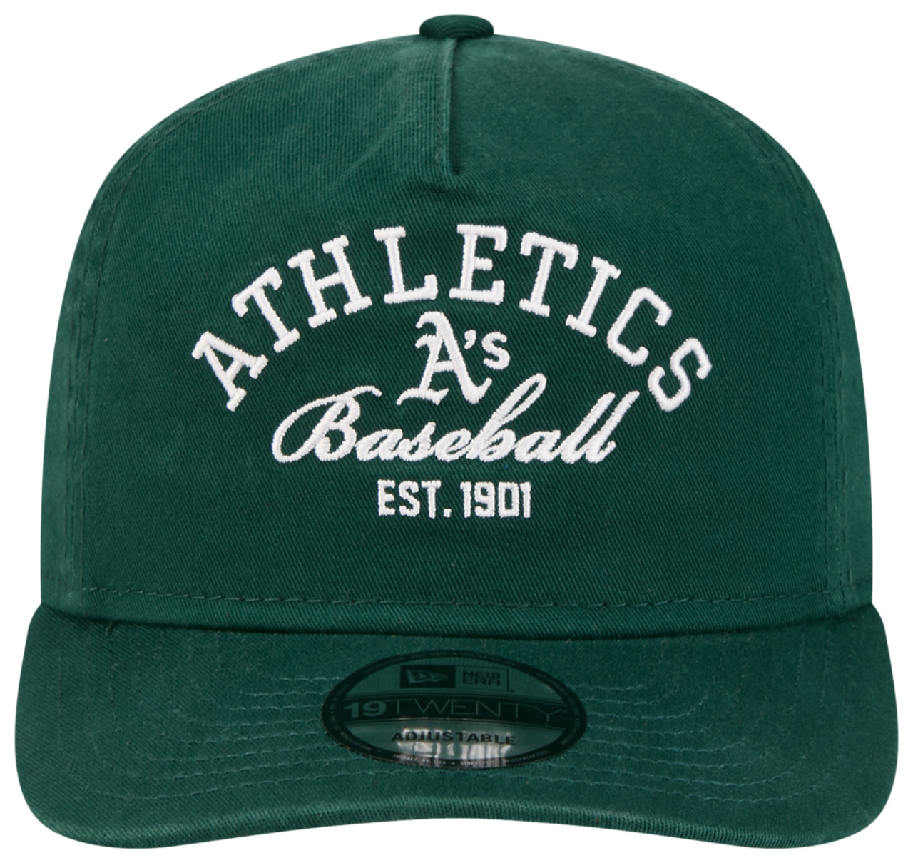 New Era Athletics 19TWENTY Stacked Cap Image 2 of 7. Tap to open photo gallery.