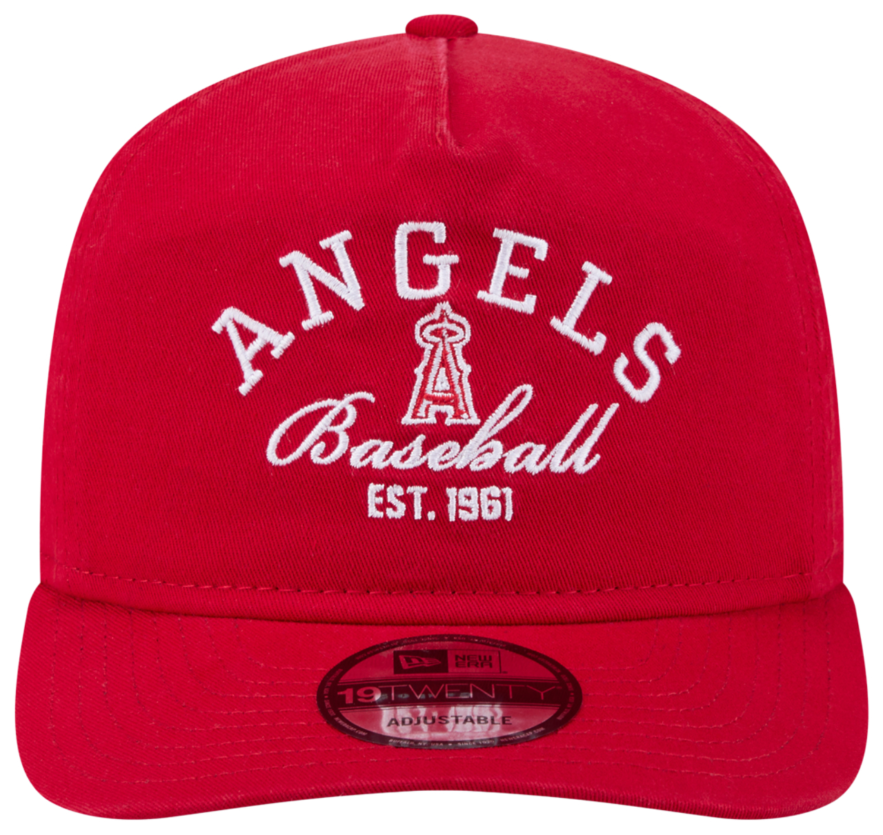 New Era Angels 19TWENTY Stacked Cap Image 2 of 7. Tap to open photo gallery.
