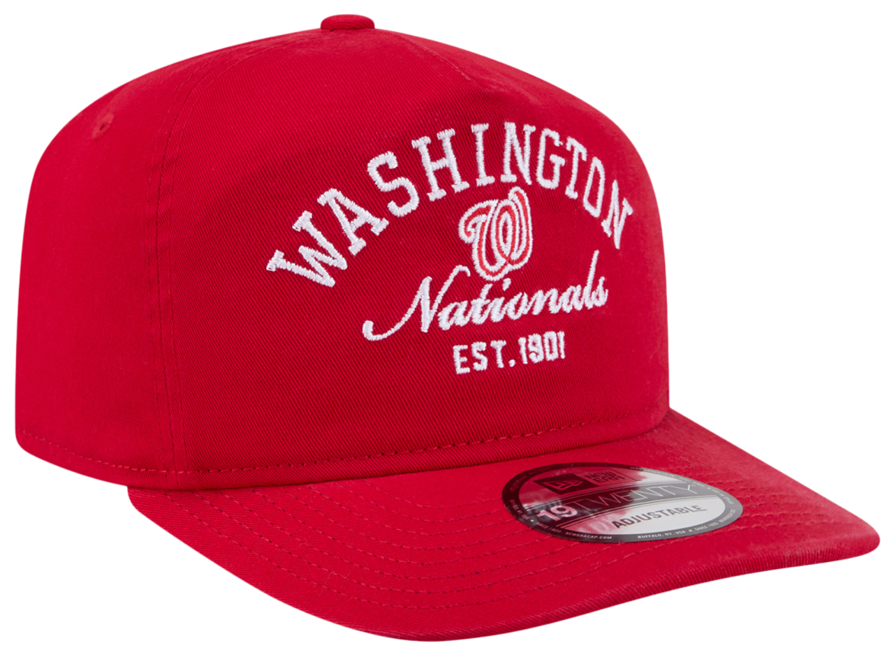 New Era Nationals 19TWENTY Stacked Cap Image 3 of 7. Tap to open photo gallery.