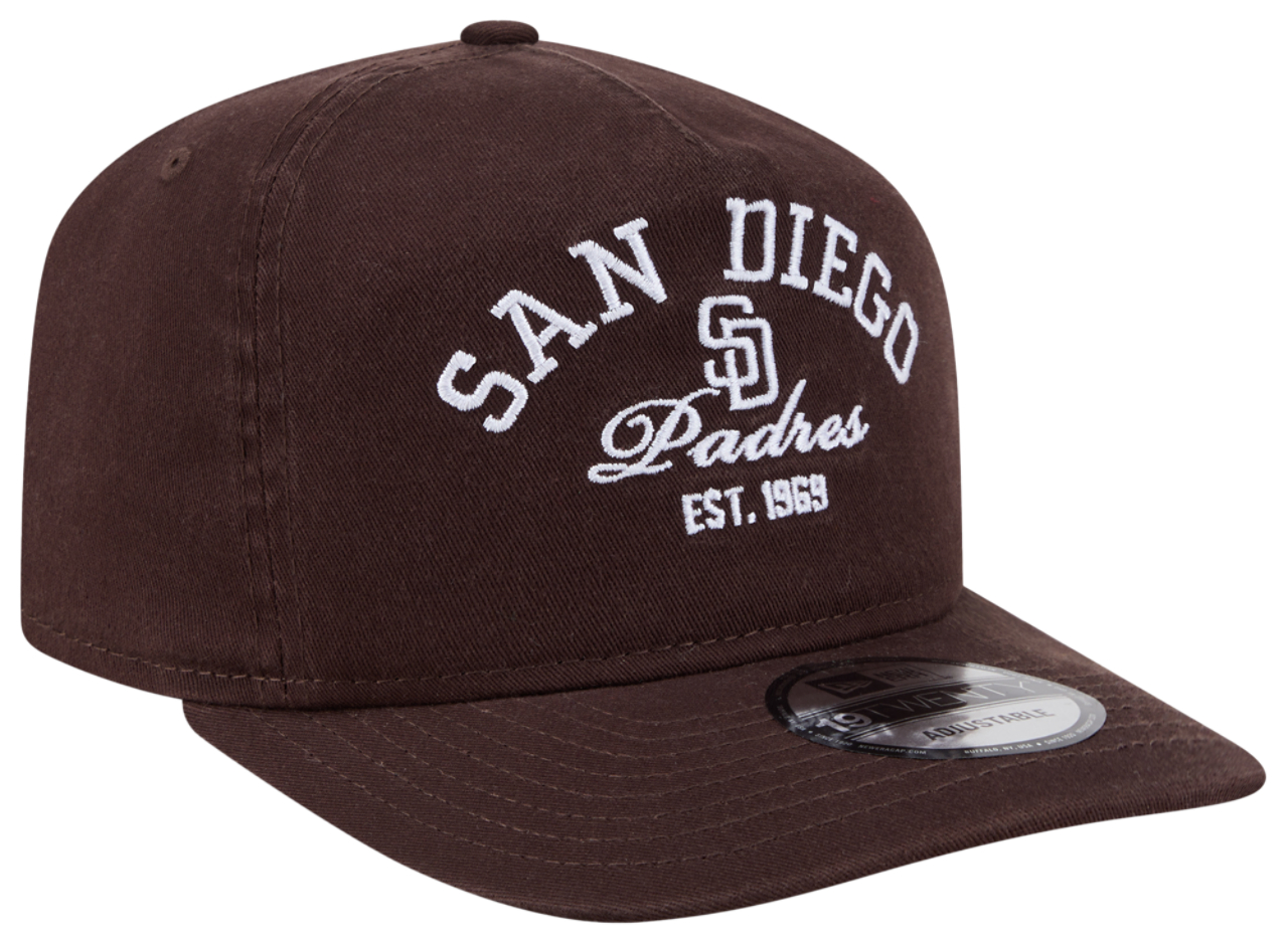 New Era Padres 19TWENTY Stacked Cap Image 3 of 7. Tap to open photo gallery.