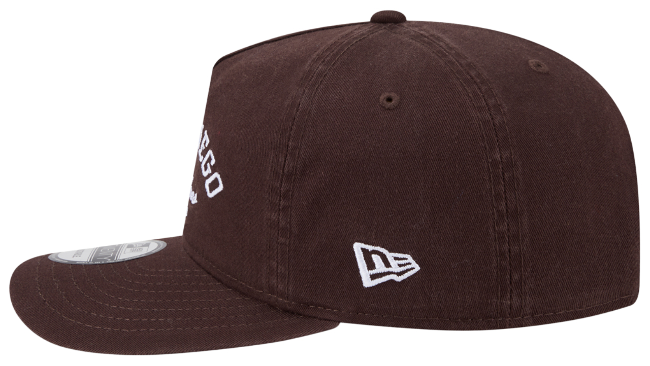 New Era Padres 19TWENTY Stacked Cap Image 4 of 7. Tap to open photo gallery.