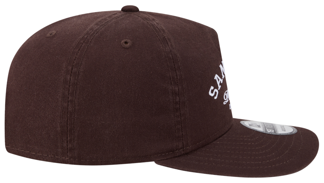 New Era Padres 19TWENTY Stacked Cap Image 5 of 7. Tap to open photo gallery.