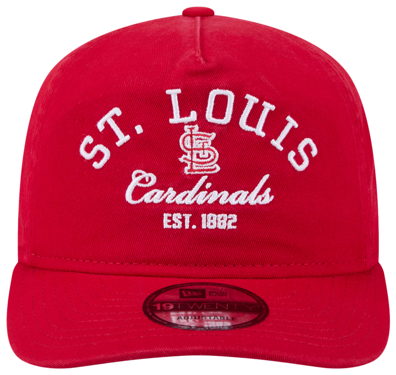 New Era Cardinals 19TWENTY Stacked Cap Image 2 of 7. Tap to open photo gallery.
